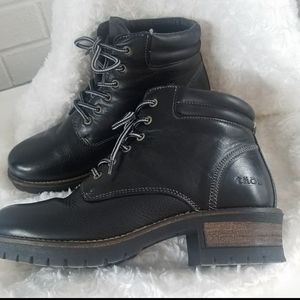 Taos black lace boots